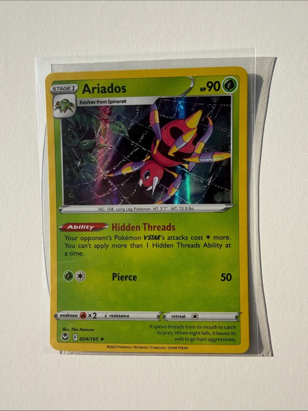 Spinarak Ariados Evolution Lot 5 Cards | Reverse Holo | ✨5/$25✨